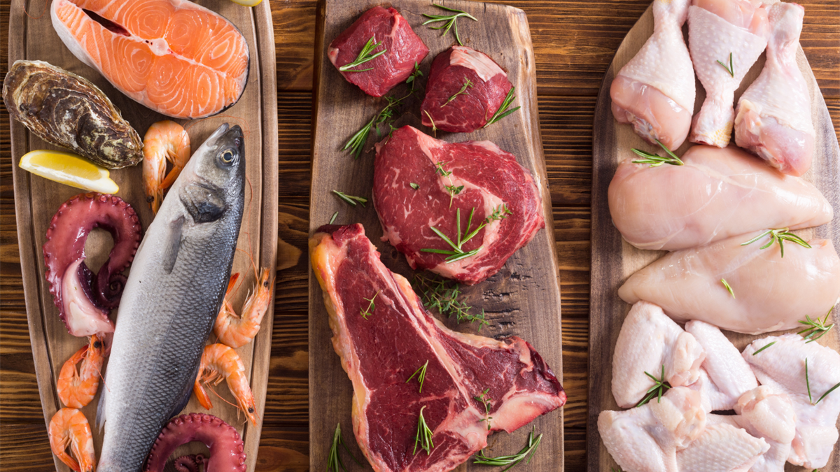 Vlees, vis & gevogelte