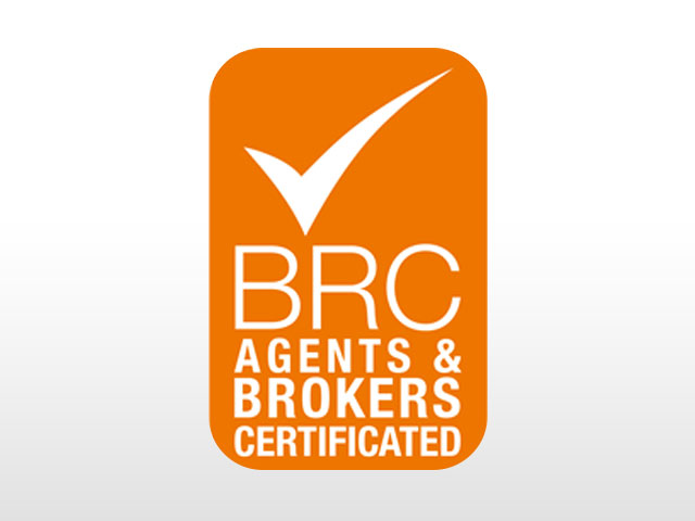 BRC certificate for Food and Health ingredients and additives